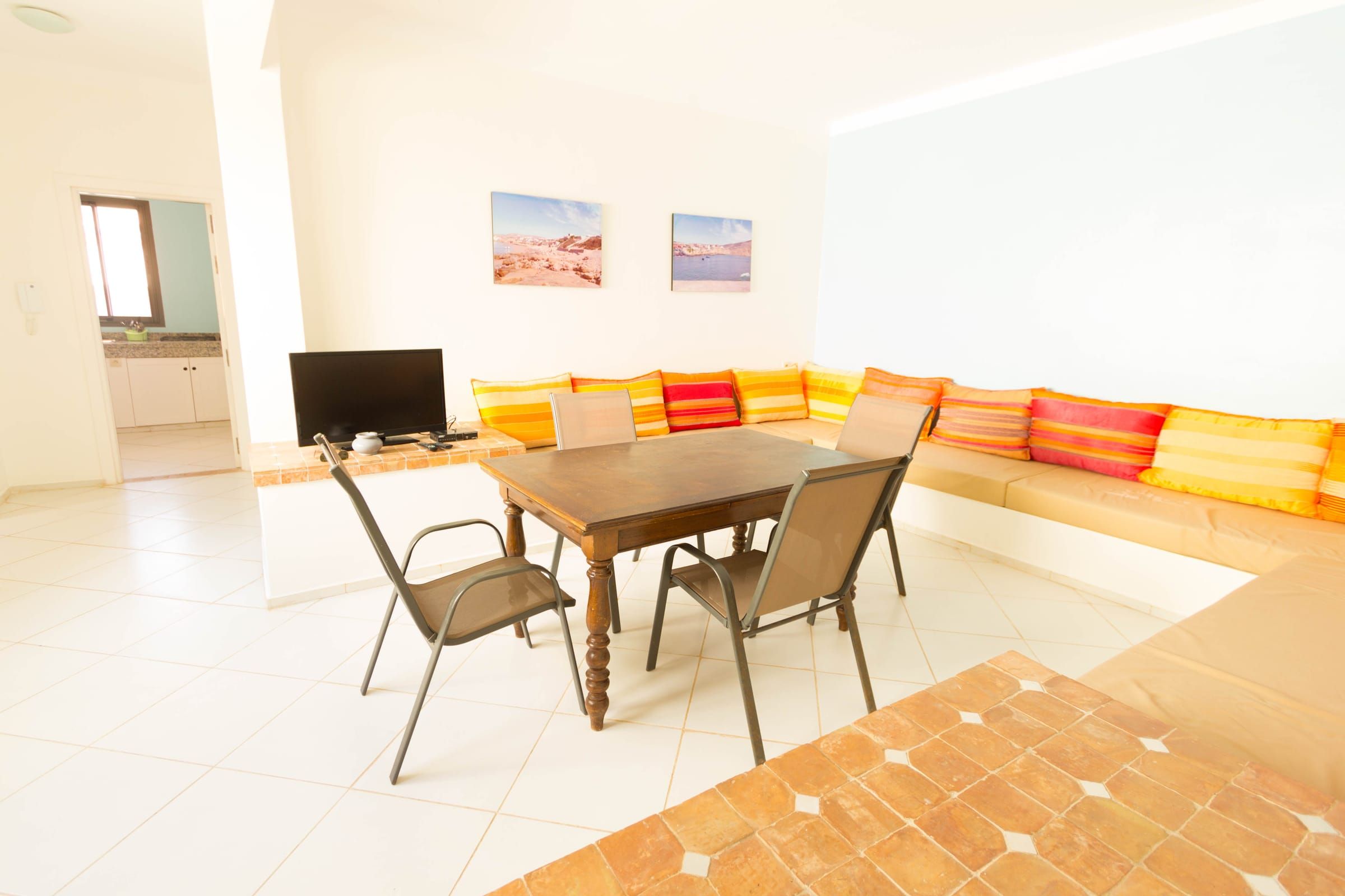Dining table and bench seat